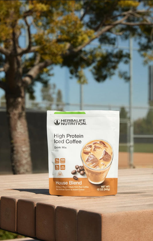 High Protein Iced Coffee: House Blend