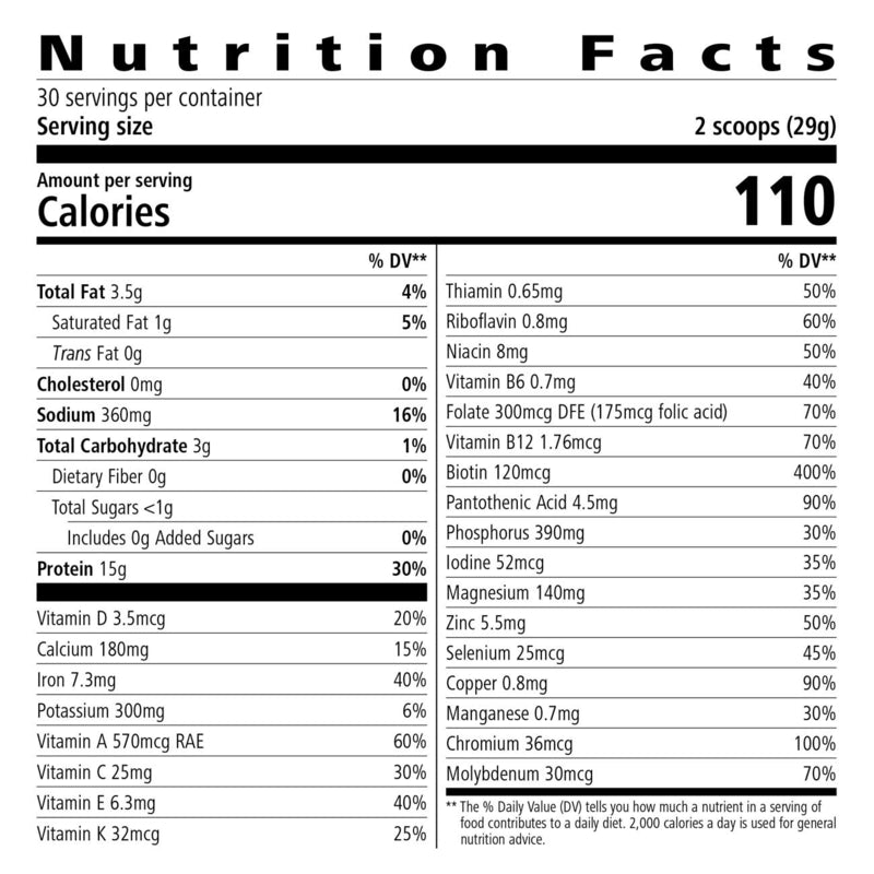 Protein Drink Mix: Chocolate 870 g