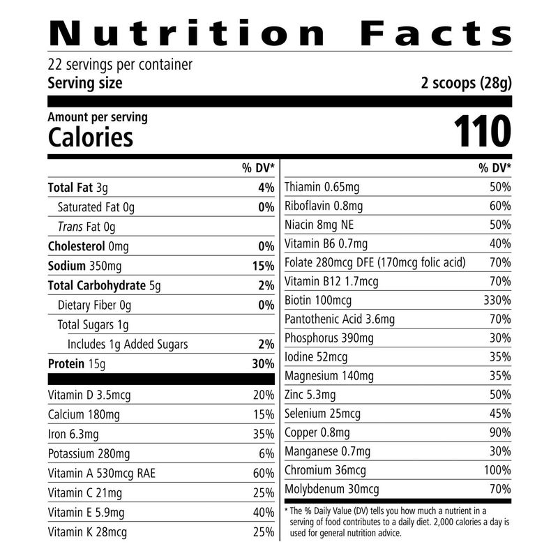 Protein Drink Mix: Peanut Cookie 616 g
