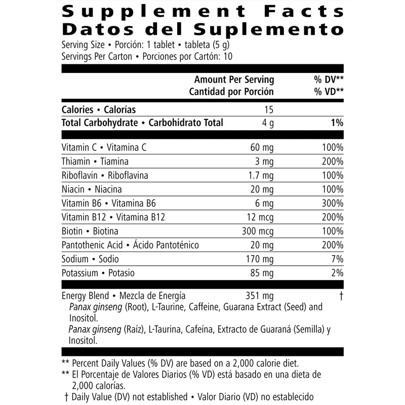 Liftoff® Lemon-Lime Blast 10 Tablets